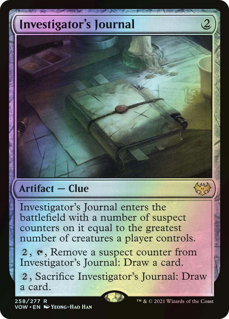 Investigator's Journal (VOW) #258 [EN/F]