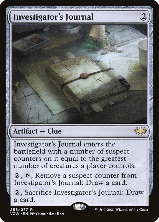 Investigator's Journal (VOW) #258 [EN/N]