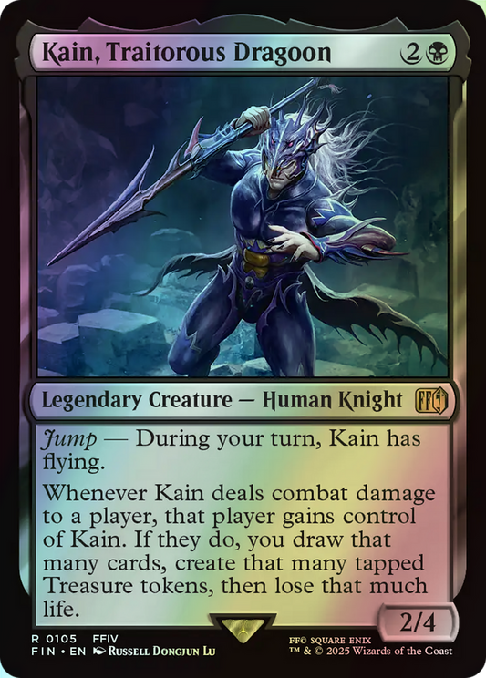 Kain, Traitorous Dragoon (FIN) #105 [EN/F] s/o