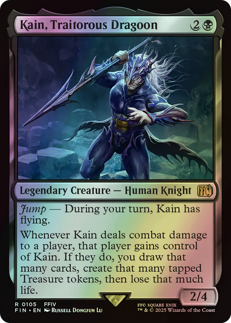 Kain, Traitorous Dragoon (FIN) #105 [EN/F] s/o