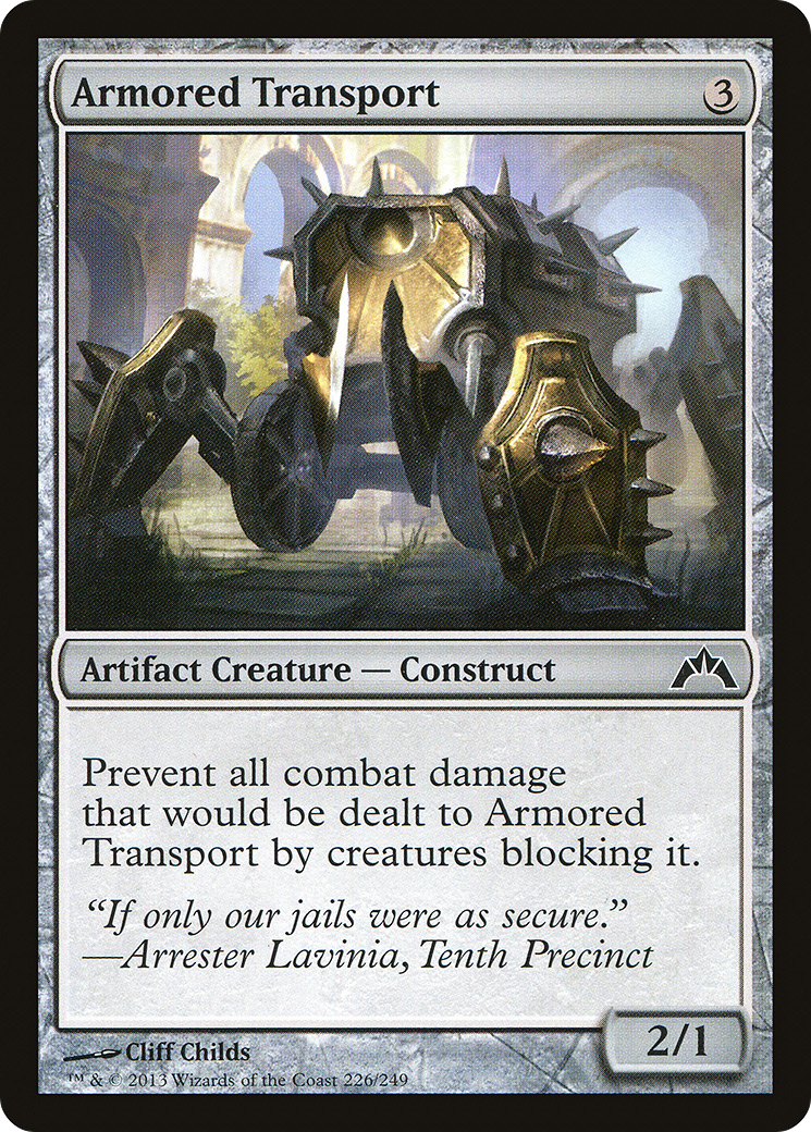 Armored Transport (GTC) #226 [EN/N]
