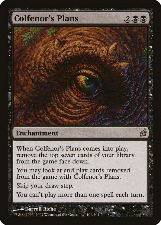Colfenor's Plans (LRW) #106 [EN/N]