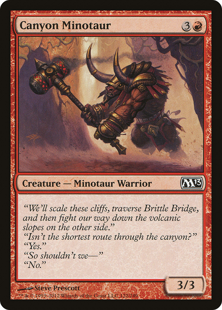 Canyon Minotaur (M13) #122 [EN/N]