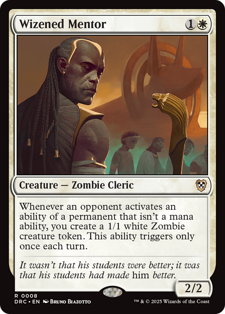 Wizened Mentor (DRC) #8 [EN/N] s/o
