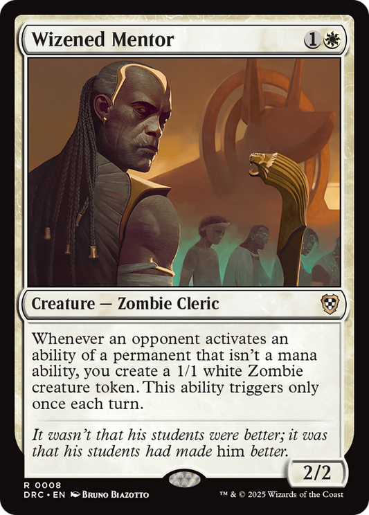 Wizened Mentor (DRC) #8 [EN/N] s/o