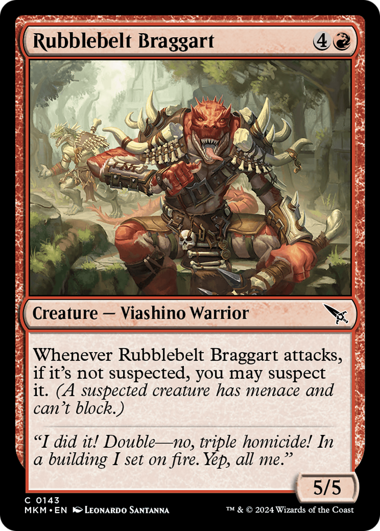 Rubblebelt Braggart (MKM) #143 [EN/N]