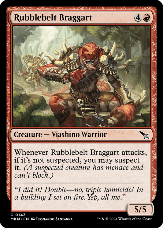 Rubblebelt Braggart (MKM) #143 [EN/N]