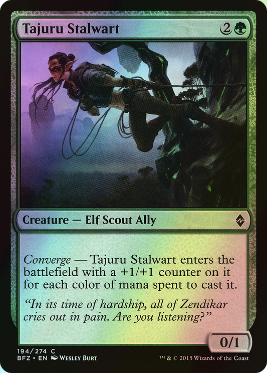 Tajuru Stalwart (BFZ) #194 [EN/F]