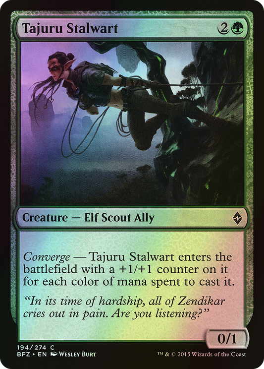 Tajuru Stalwart (BFZ) #194 [EN/F]