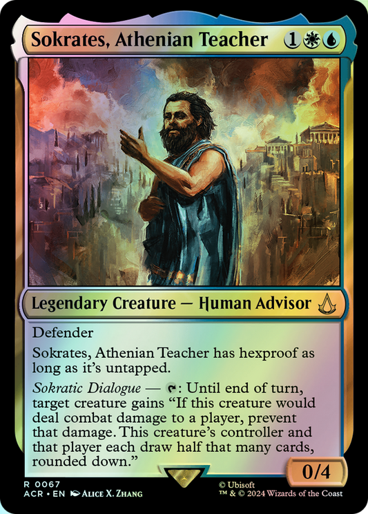 Sokrates, Athenian Teacher (ACR) #67 [EN/F] s/o