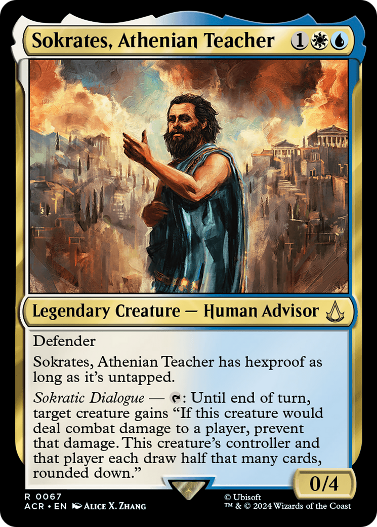 Sokrates, Athenian Teacher (ACR) #67 [EN/N]