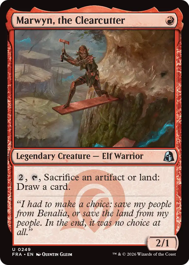 Marwyn, the Clearcutter (FRA) #249 [EN/N]