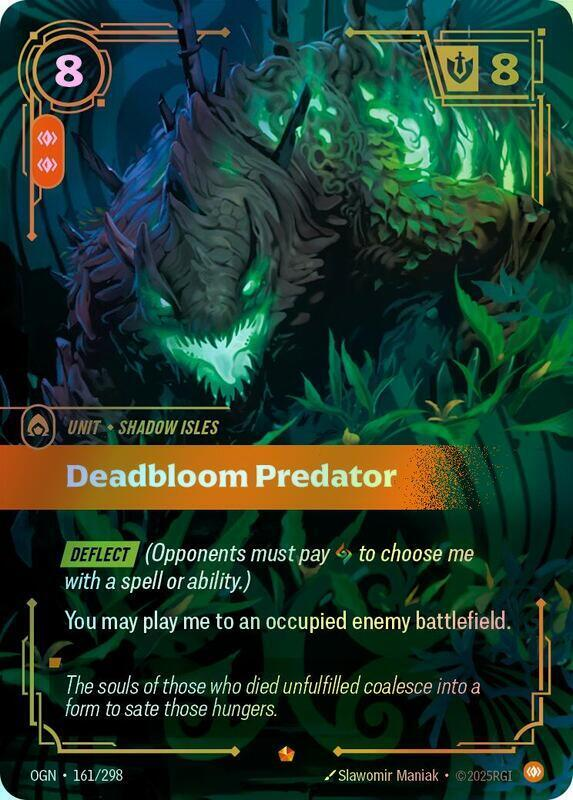 Deadbloom Predator (OGN) #161 [EN/F]