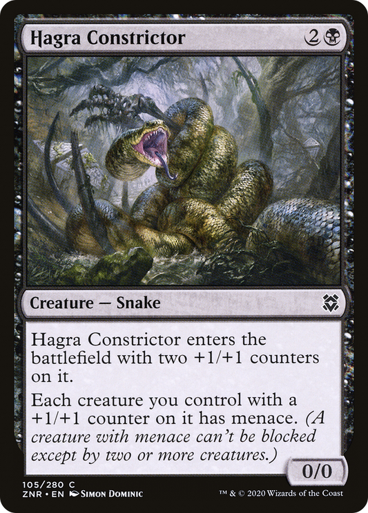 Hagra Constrictor (ZNR) #105 [EN/N]