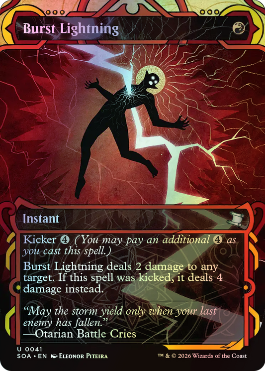 Burst Lightning (SOA) #41 [EN/F] s/o