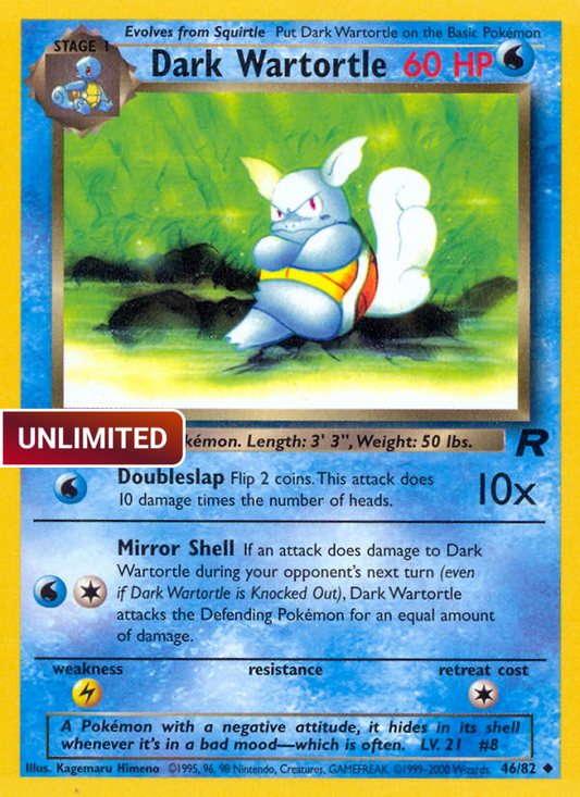 Dark Wartortle (TR) #46 [EN/U]