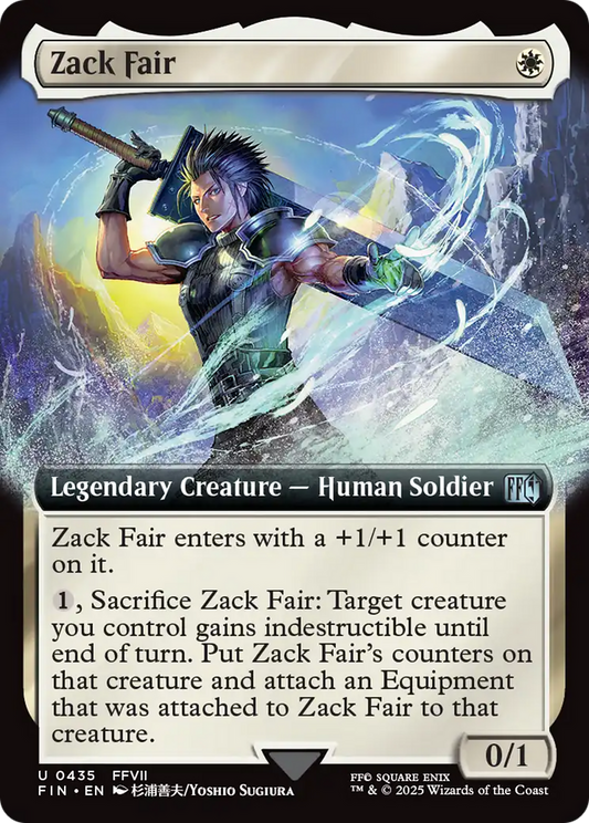 Zack Fair (FIN) #435 [EN/N] s/o