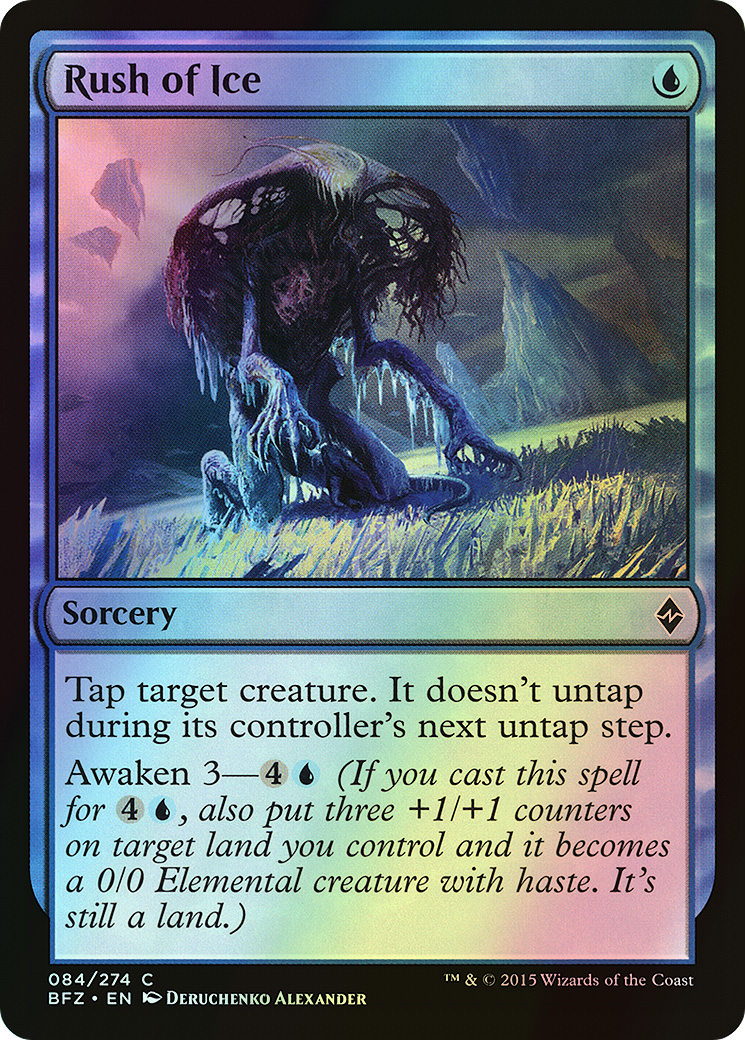 Rush of Ice (BFZ) #84 [EN/F]