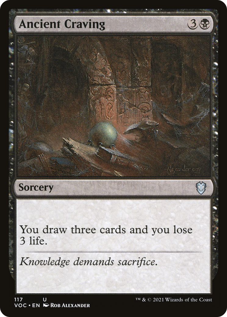 Ancient Craving (VOC) #117 [EN/N]