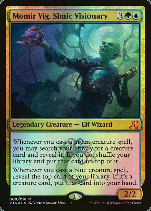Momir Vig, Simic Visionary (V16) #9 [EN/F] s/o