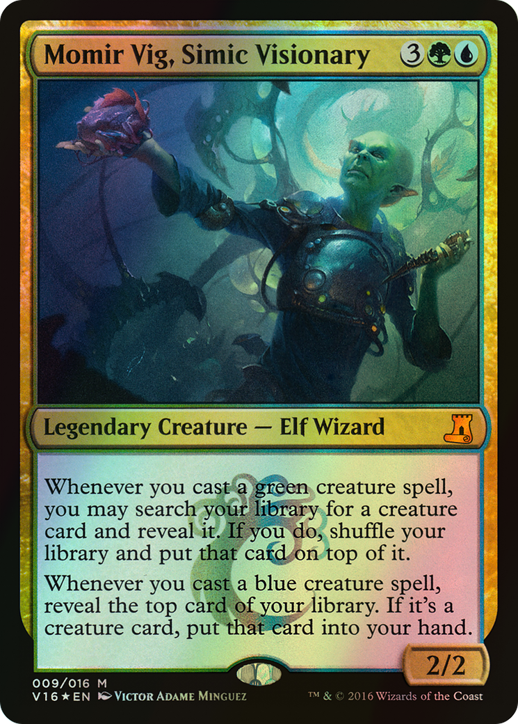 Momir Vig, Simic Visionary (V16) #9 [EN/F] s/o