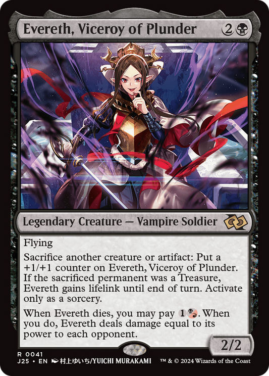 Evereth, Viceroy of Plunder (J25) #41 [EN/N] s/o