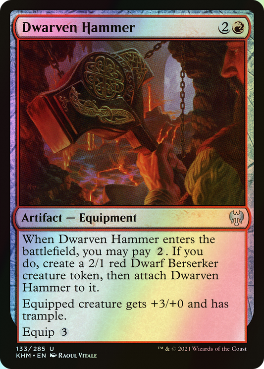Dwarven Hammer (KHM) #133 [EN/F] s/o