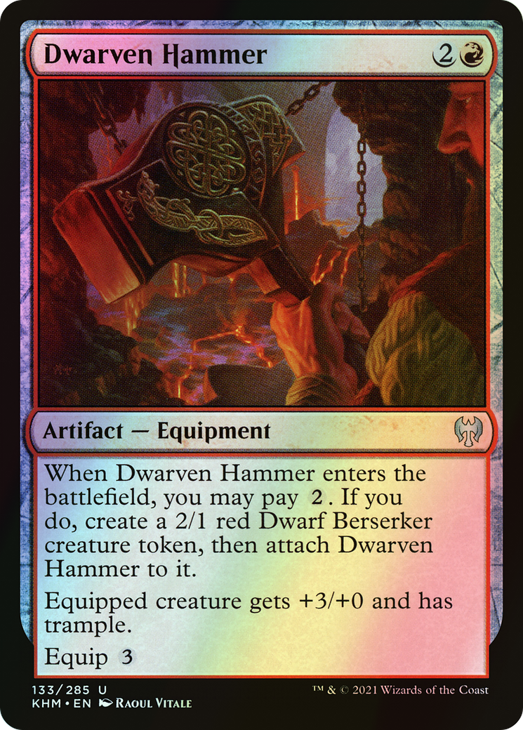 Dwarven Hammer (KHM) #133 [EN/F] s/o
