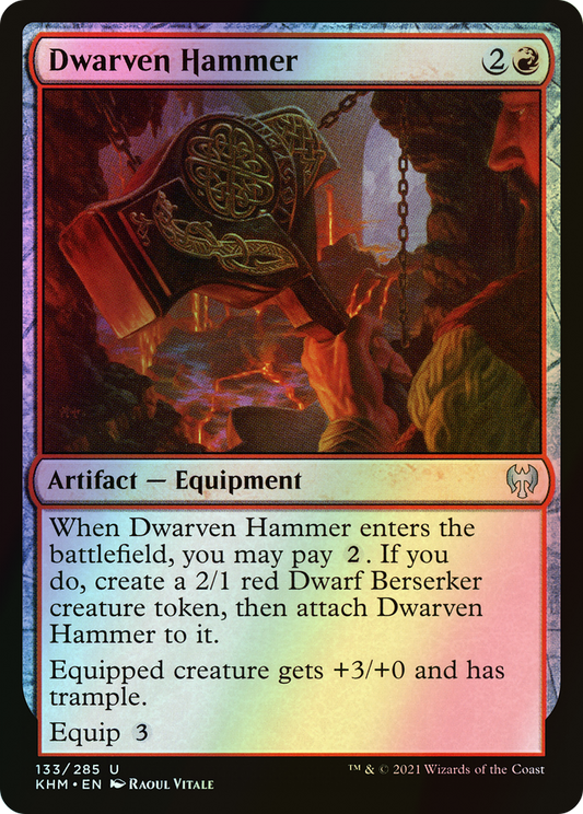 Dwarven Hammer (KHM) #133 [EN/F] s/o