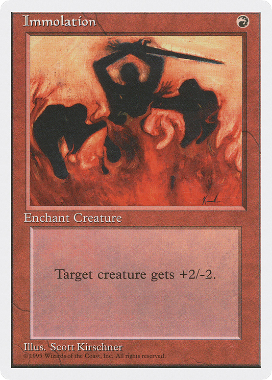 Immolation (4ED) #204 [EN/N]