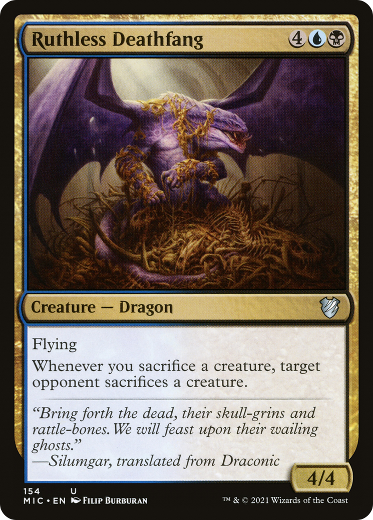 Ruthless Deathfang (MIC) #154 [EN/N]