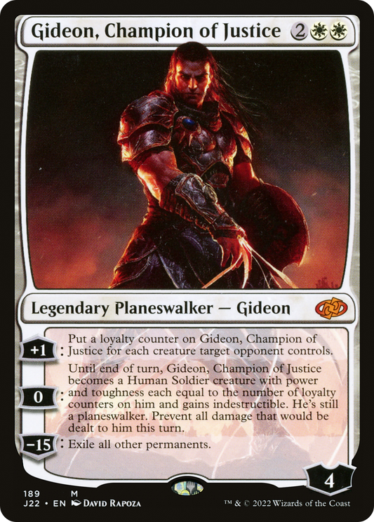 Gideon, Champion of Justice (J22) #189 [EN/N]