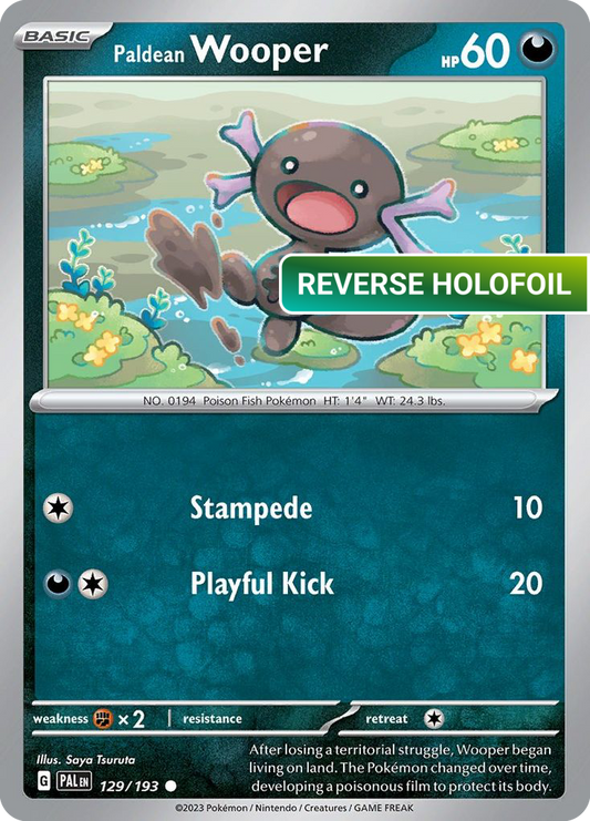 Paldean Wooper (PAL) #129 [EN/R]