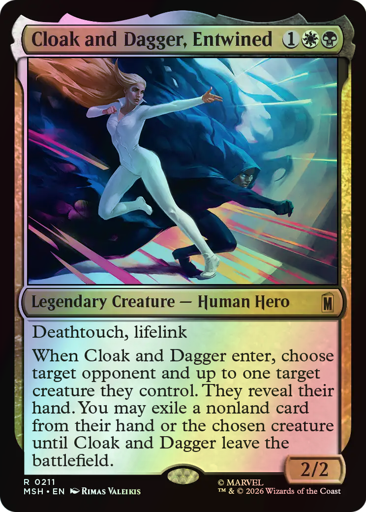 Cloak and Dagger, Entwined (MSH) #211 [EN/F] s/o