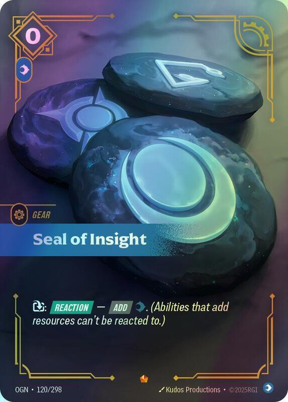Seal of Insight (OGN) #120 [EN/F]