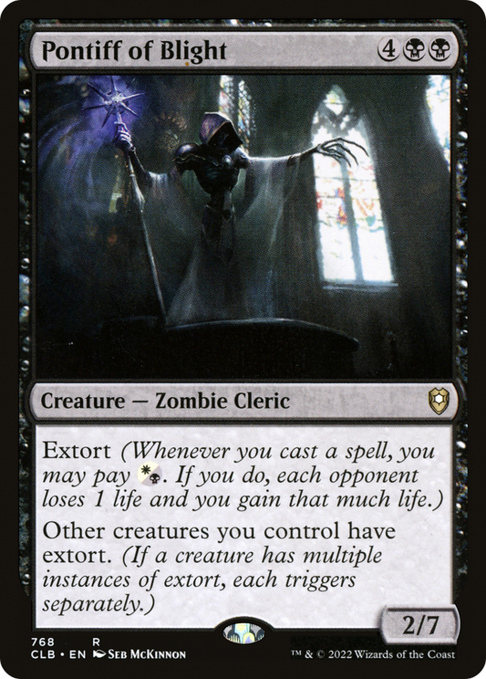 Pontiff of Blight (CLB) #768 [EN/N]