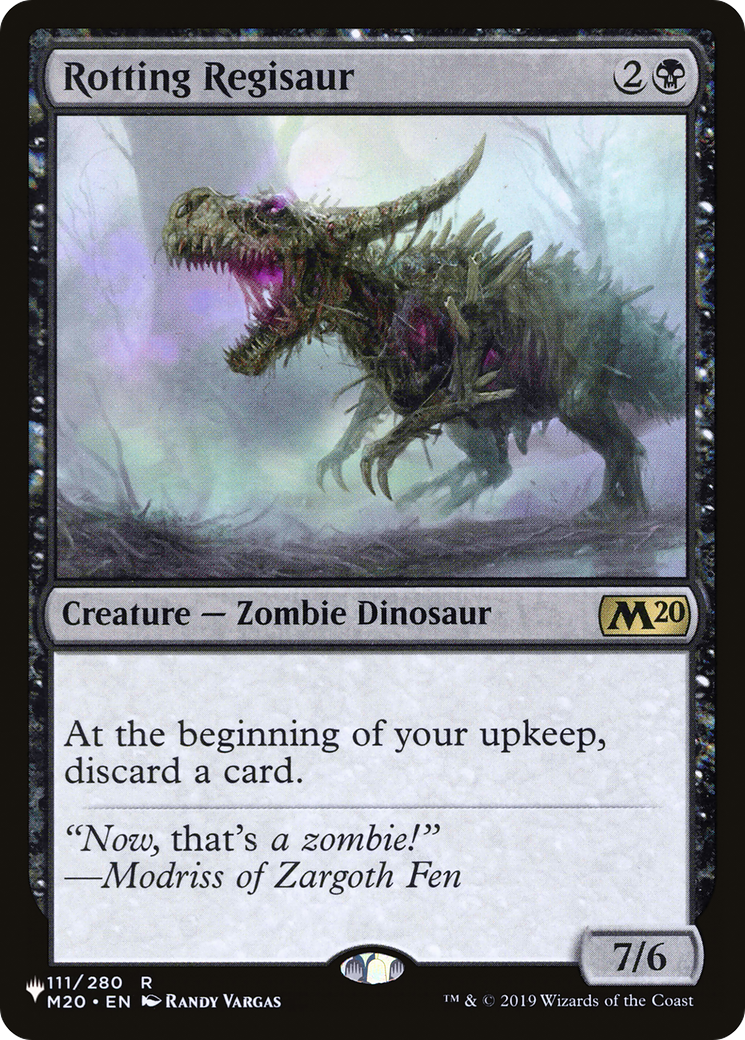 Rotting Regisaur (PLST) #M20-111 [EN/N]