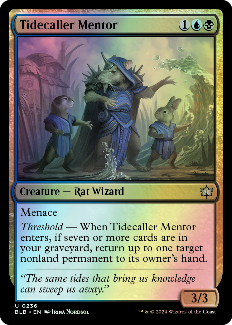 Tidecaller Mentor (BLB) #236 [EN/F]