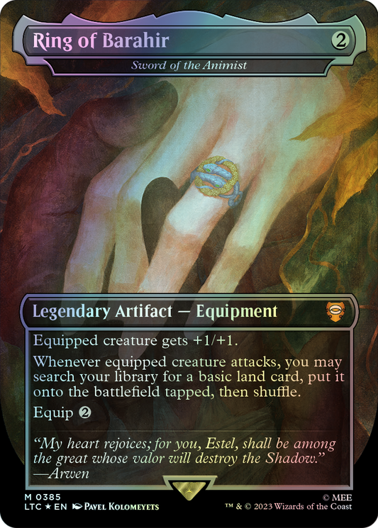 Sword of the Animist - Surge Foil (LTC) #385 [EN/F] s/o