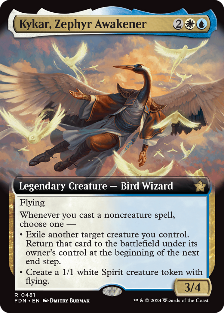 Kykar, Zephyr Awakener (FDN) #481 [EN/N]