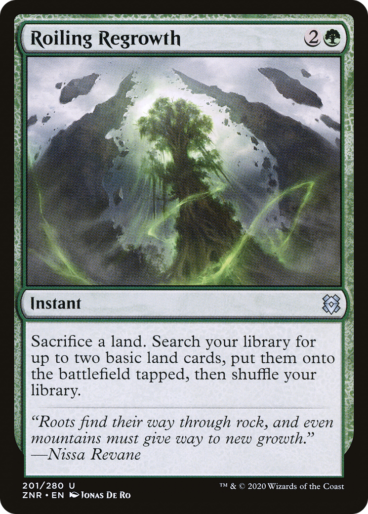 Roiling Regrowth (ZNR) #201 [EN/N] s/o