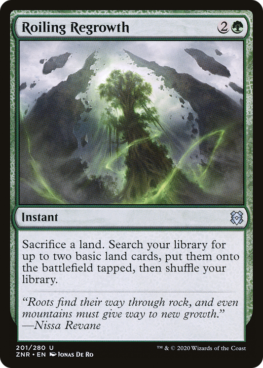 Roiling Regrowth (ZNR) #201 [EN/N] s/o