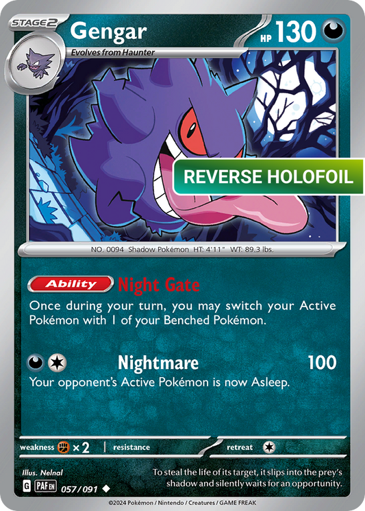 Gengar (PAF) #57 [EN/R] s/o