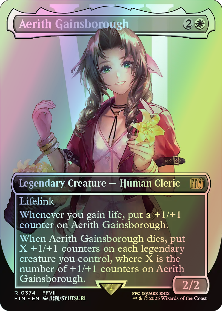 Aerith Gainsborough (FIN) #374 [EN/F] s/o