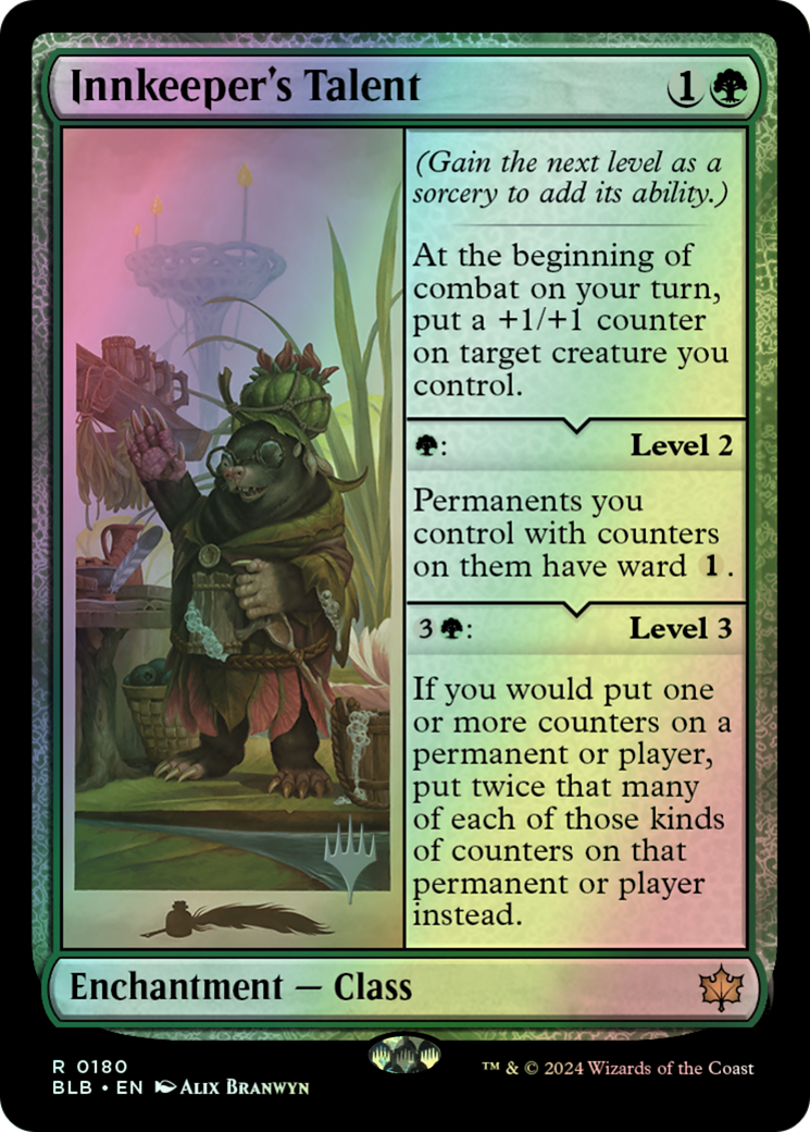 Innkeeper's Talent (PBLB) #180p [EN/F]