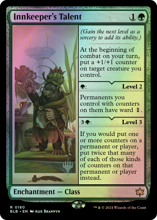 Innkeeper's Talent (PBLB) #180p [EN/F] s/o