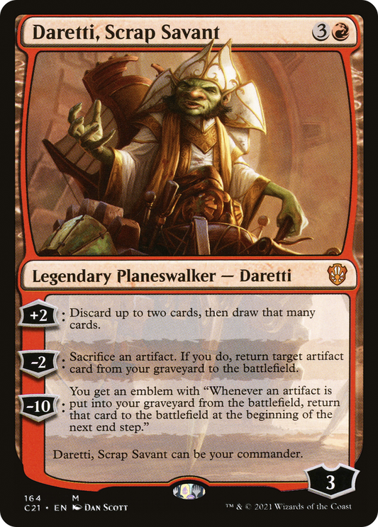 Daretti, Scrap Savant (C21) #164 [EN/N] s/o
