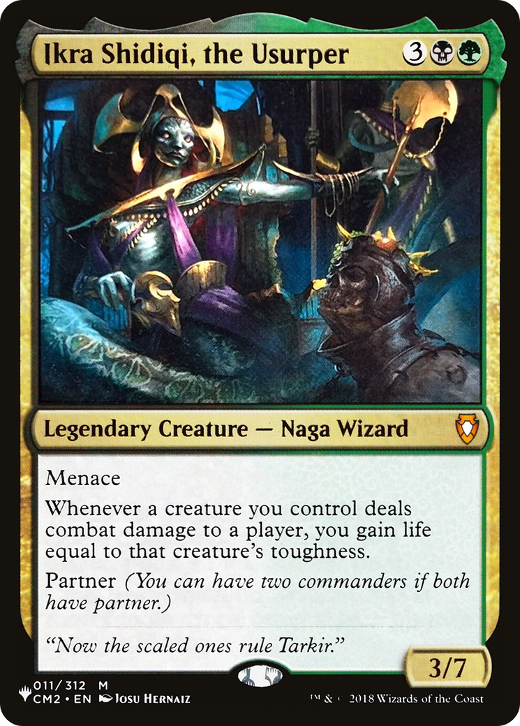 Ikra Shidiqi, the Usurper (PLST) #CM2-11 [EN/N]