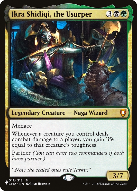 Ikra Shidiqi, the Usurper (PLST) #CM2-11 [EN/N]