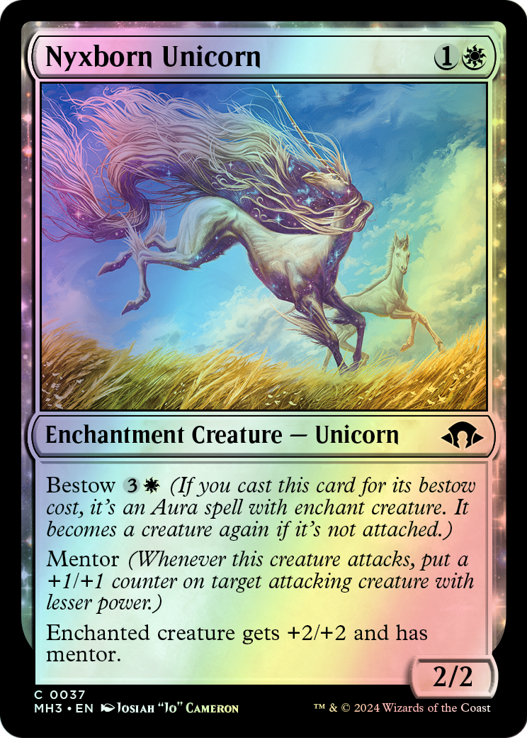 Nyxborn Unicorn (MH3) #37 [EN/F] s/o